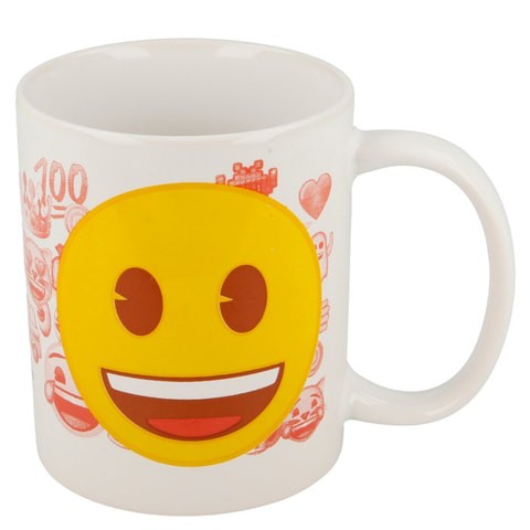 Disney Mug 11Oz Yellow Face Emoji