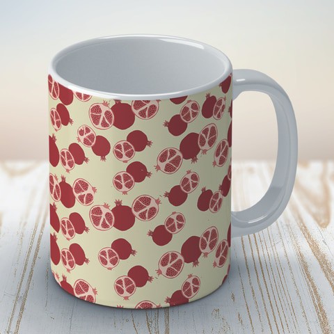 Pomegranate pattern Coffee Mug