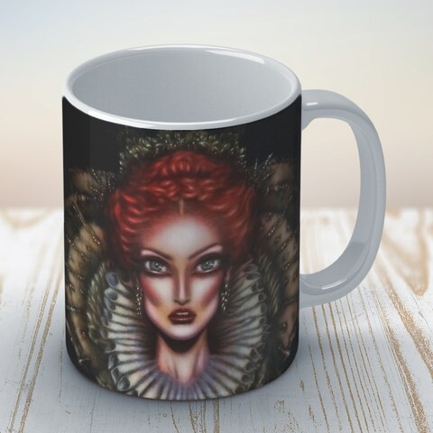 Tiago Azevedo: Queen Elizabeth I Coffee Mug