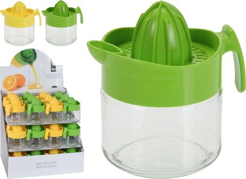 Koopman Transparent Fruit Juicer, Green, K8719987199837