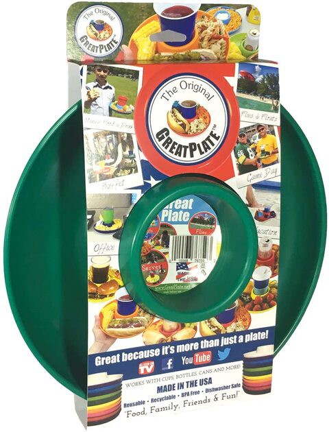 Greatplate - Food And Beverage Plate - Green - Gpl-Grn