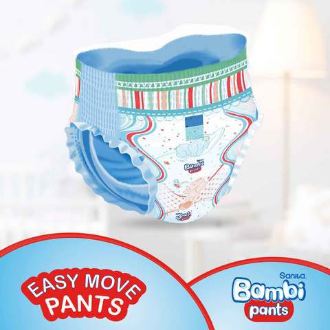 Sanita Bambi Pants Jumbo Pack, Size 4 Large 8-14 kg 50 Countx3