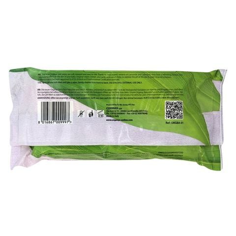 Organic Cotton Wipes 60 Piece