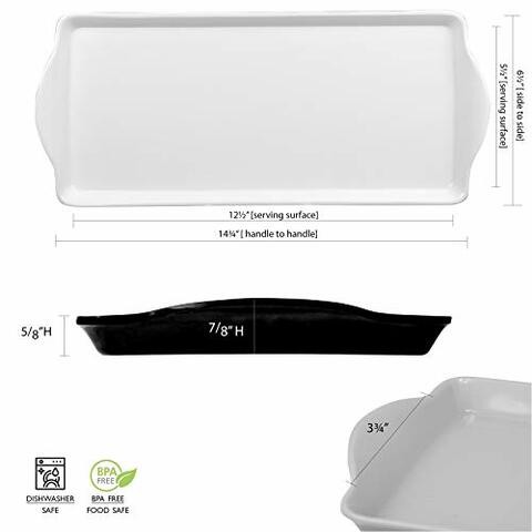 Corelle Coordinates Chutney Melamine Tidbit Tray