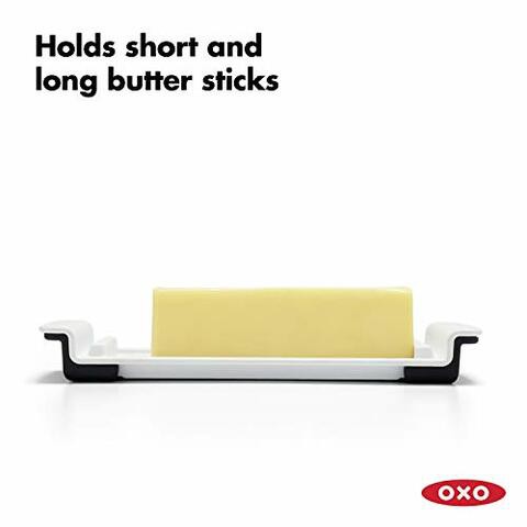 OXO Good Grips Butter Dish, White/Clear