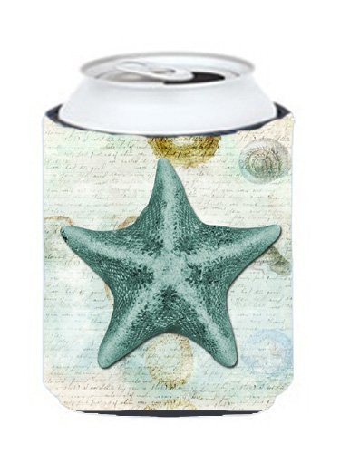 Caroline&#39;s Treasures Sb3043Cc Starfish Can Or Bottle Beverage Insulator Hugger, Can Hugger, Multicolor