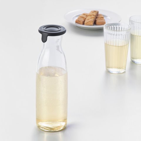 Vardagen - Carafe With Lid, Clear Glass