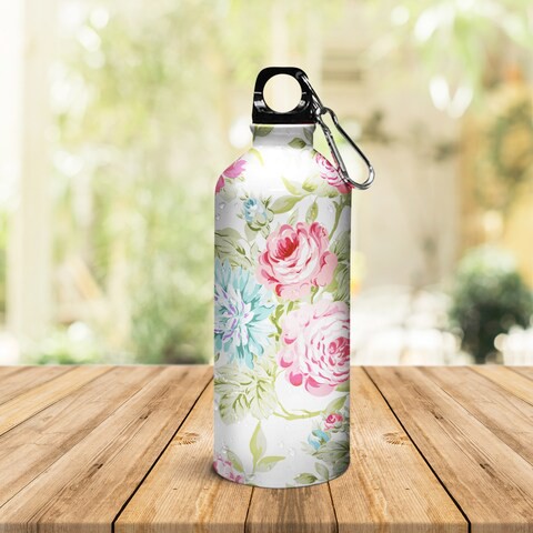 Linda Wood: Floral Pattern Sipper Bottle