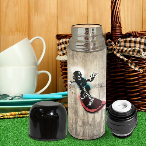 Extreme Zombies: Surfing zombie Thermos Flask