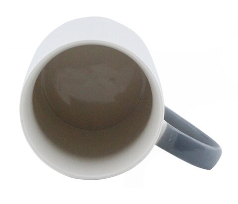 SHALLOW 350ML PORCELAIN TEA COFFEE MUG |REFRESHING QUOTES &amp; DESIGNS |WHITE