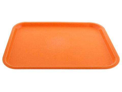 SUNNEX POLYPROPYLENE FAST FOOD TRAY - ORANGE