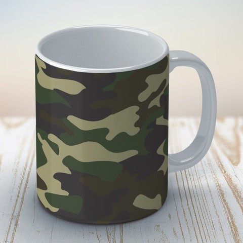 Army Camouflage Coffee Mug