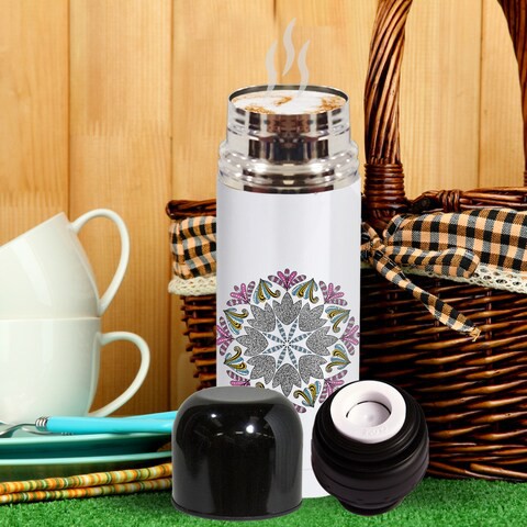 Tasneem Chandia: Ethnic Pattern Thermos Flask