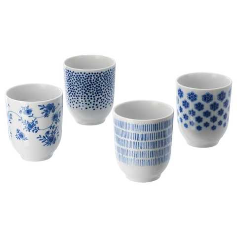 Entusiasm - Mug, Patterned, Blue, 22 Cl