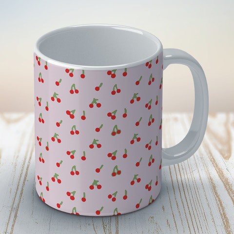 Cherry patterns Coffee Mug