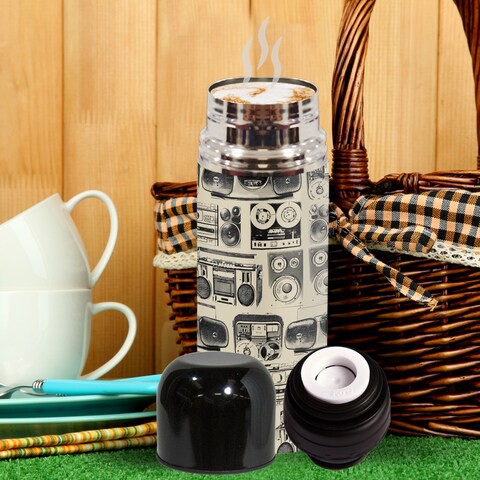 Linda Wood: Retro Soundbox Thermos Flask