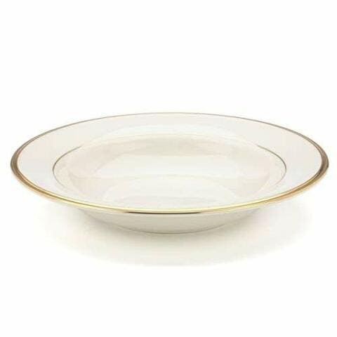 Lenox Eternal Rimmed Bowl, Pasta/Soup, Ivory