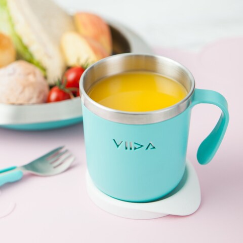 VIIDA Stainless Steel Baby Cup / Mug With Lid