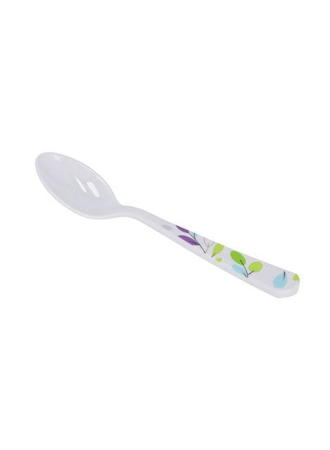 Royalford Melamine Table Spoon White/Blue/Green 10cm