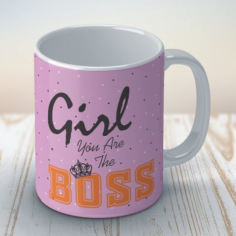 Girl Power: Girl you are the boss Coffee Mug