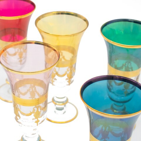 San Marco 6pcs Set Juice Glass- Made In Italy