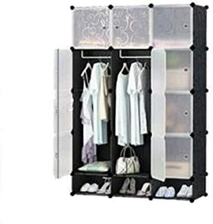 Generic Combine Simple Single Wardrobe Wardrobe Assembly Plastic Storage Receive Contracted And Contemporary Economy 12 Cabinet Door Hang 2 Shoes Six Frames