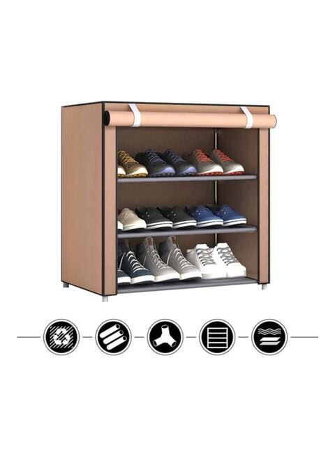 Generic Shoe Rack Organizer Coffee