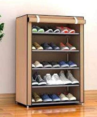 Generic Thick, Non-Woven Fabric Dust-Proof 4-5 Layer Shoe Storage Cabinet/Rack
