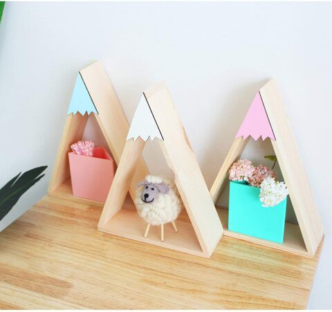 Generic Home Decor, Triangle Shelf, White