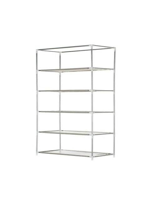 Generic 5-Tier Shoe Rack Coffee 55X7X22Centimeter