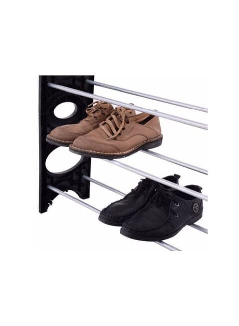 Generic Shoes Storage Rack Black/Silver One Size