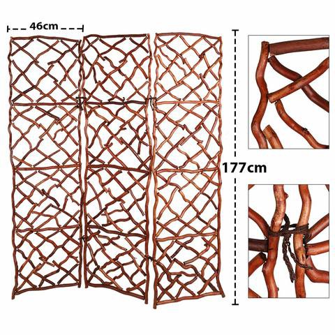 Yatai - Bamboo wooden Room Dividers and Folding Net Screens 1.6 Metre