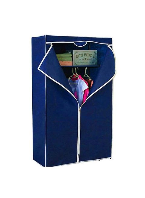 Feelings Wardrobe With Shoe Rack Blue 68X45X165cm