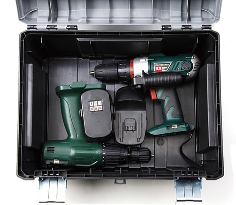 TACTIX - 42CM(16-1/2IN.)POWER TOOL PLASTIC BOX - TTX-320332