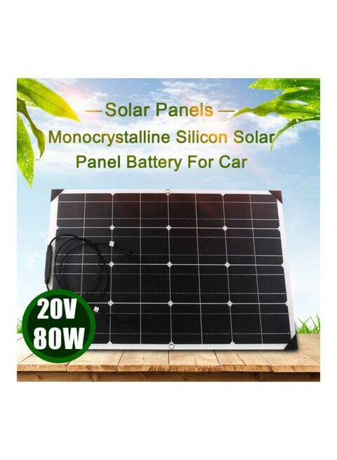 Generic Flexible Solar Panel Black 89.00X2.90X55.50cm