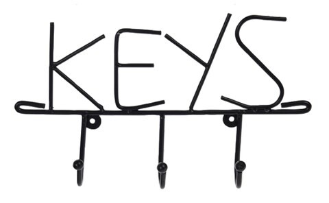 KOOPMAN METAL COAT RACK WITH 3 HOOKS, BLACK, K8719987098796