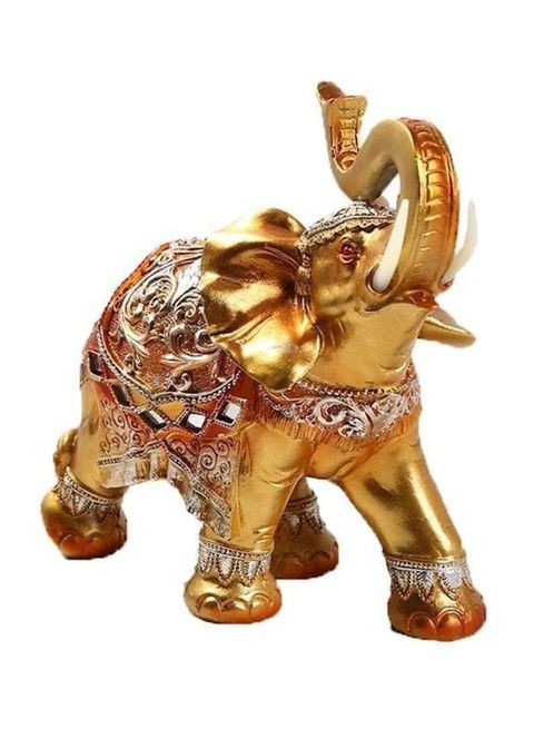 Generic Elephant Studded Ornaments Gold