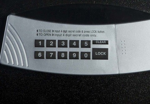 Mahmayi Secureplus 225 Digital Safe Lock,&nbsp;Safe For Protect Money, Jewellery, Passports - Black