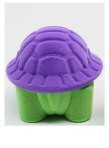 Bluelans Cute Cartoon Turtle Small Jewelry Protector Case Purple/Green