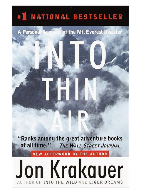 Into Thin Air Paperback