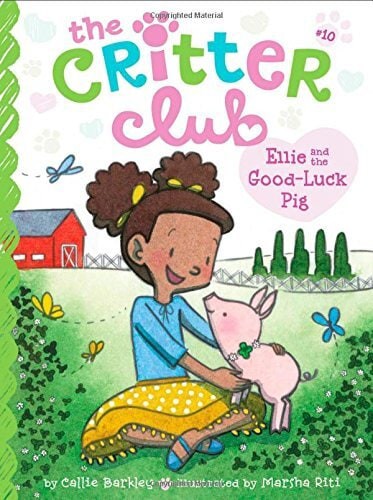 CRITTER CLUB10 ELLIE AND GOOD LUCK PIG