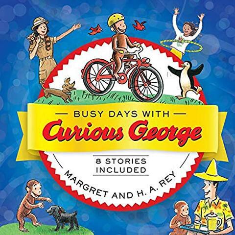 BUSY DAYS W/CURIOUS GEORGE 8 STORIES