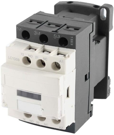 Aexit LC1-D09 (Distribution electrical) 220V 50/60Hz Coil Voltage 3 Poles 1NO 1NC 35mm DIN Rail Mount (96ry694qf387) AC Contactor