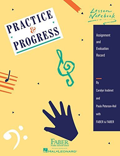 PRACTICE &amp; PROGRESS LESSON NOTEBK