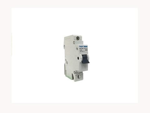 Hager MCB - 63A 6kA 1Pole - MU163A