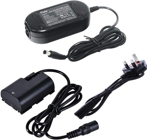 DMK Power ACK-E6 AC Power Adapter Kit for Canon EOS 5DS 5DS R 5D Mark IV 5D Mark III 5D Mark II 6D 7D 7D Mark II 760Da 60D 70D 80D Cameras LP-E6 LP-E6N Battery LC-E6 LC-E6E