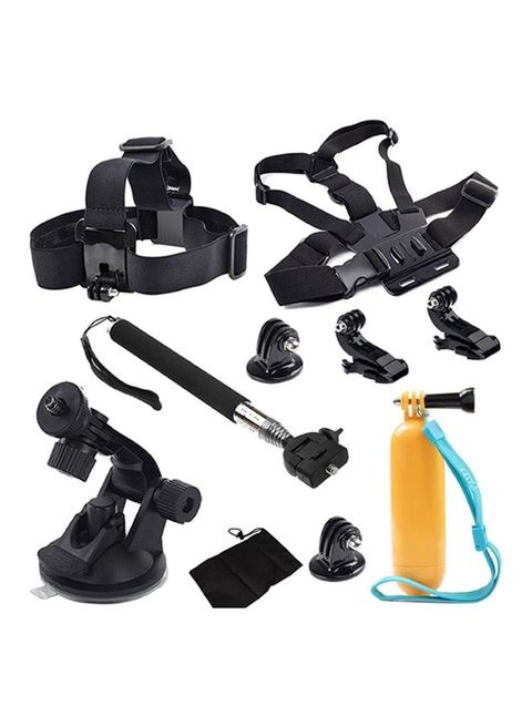 Generic - 10-In-1 Waterproof Sports Action Camera Accessories Kit