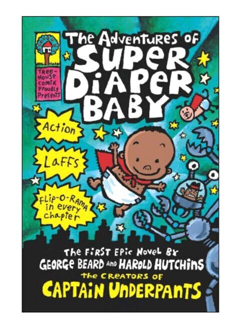 The Adventures Of Super Diaper Baby Hardcover English By Dav Pilkey - 41975