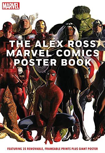 ALEX ROSS MARVEL COMICS POSTER BK