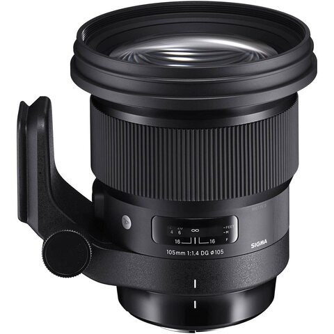 Sigma 105/1.4 DG HSM (A), DSLR Camera Compatible With F-Mount Lens